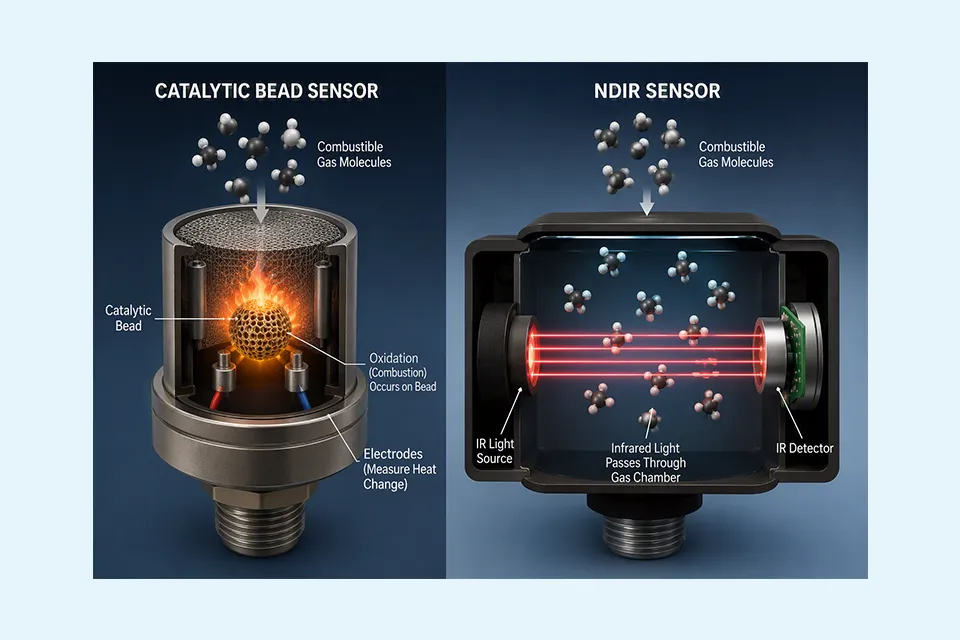 Combustible Gas Detection: NDIR vs Catalytic Technology